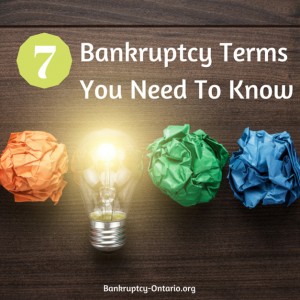 bankruptcy definitions